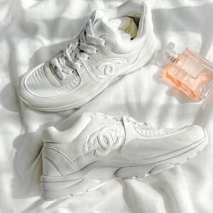 New Chanel sneaker size 39 ขาว